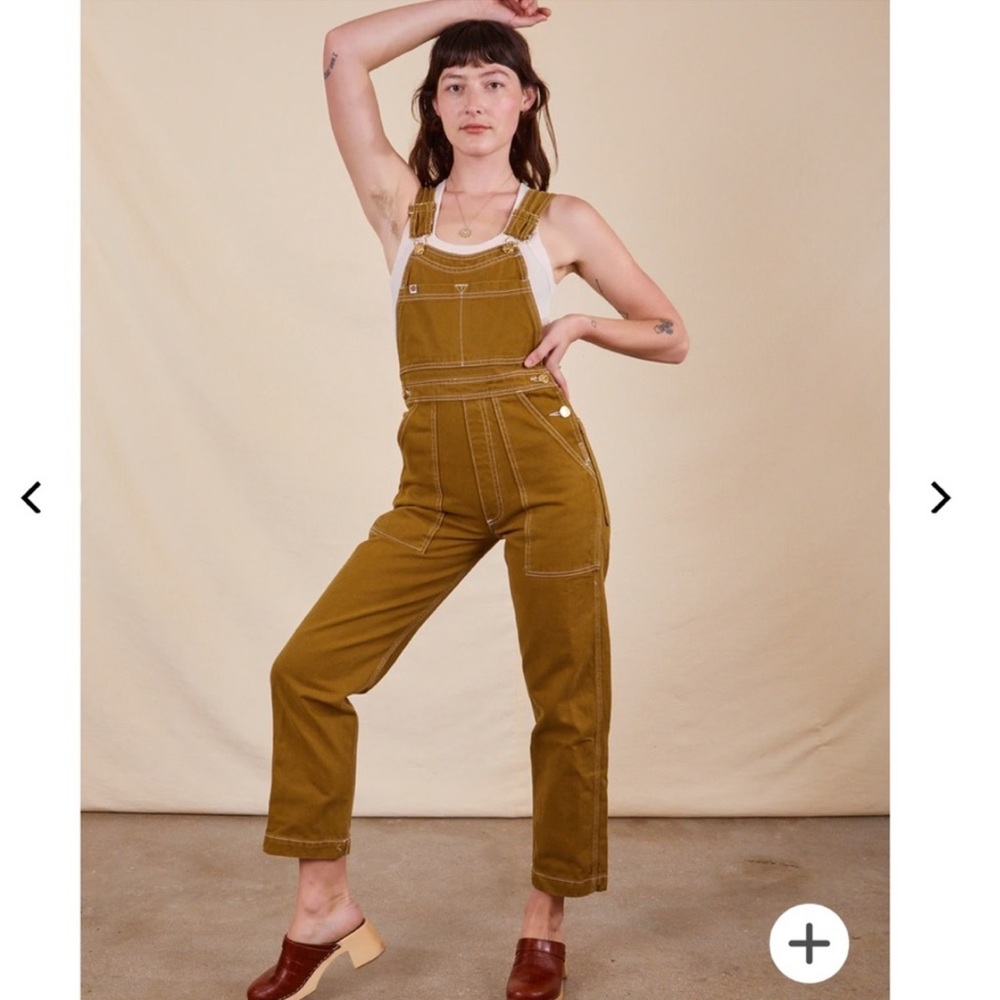 NWOT Big Bud Press Overalls Army Green Medium